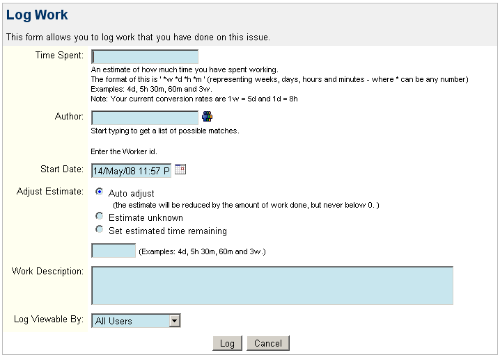 WorklogTypeTranslate