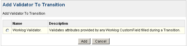 WorklogValidator